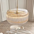 Artemis Quintet Clear Glass Pendant Light