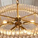 Artemis Quintet Clear Glass Pendant Light