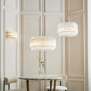 Artemis Quintet Clear Glass Pendant Light