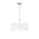 Artemis Quintet Clear Glass Pendant Light