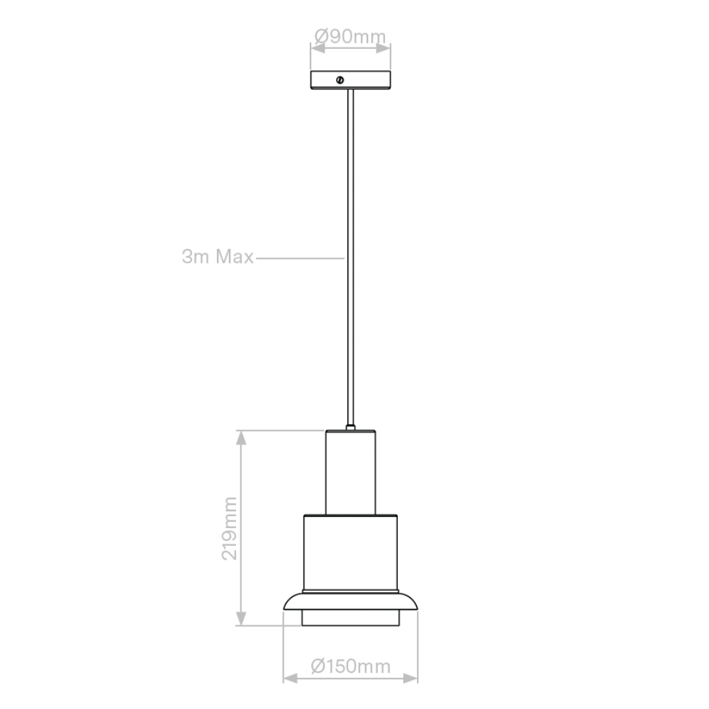 Chaumont 150 Pendant Light
