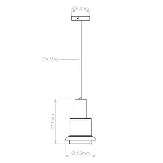 Chaumont 150 Pendant Light