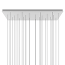 Lodes Rectangular Cluster Canopy System | All Square Lighting