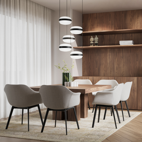 Beaded S5 Pendant Light