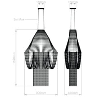 Lampe C Pendant Light