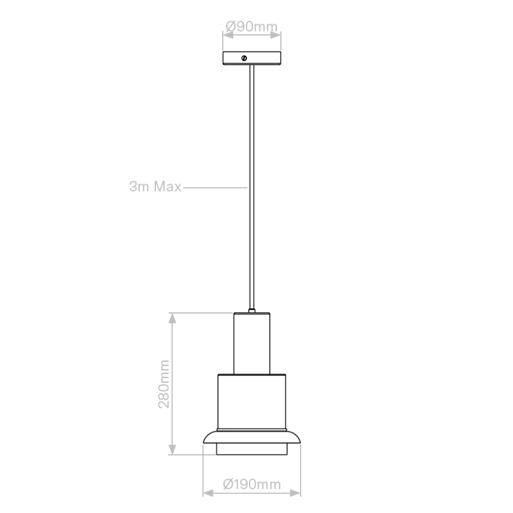 Chaumont 190 Pendant Light