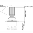 Fade Midi Adjustable Downlight