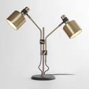 Bert Frank Riddle Twin Table Lamp | All Square Lighting