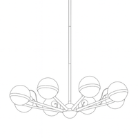 Ace 10 Chandelier Pendant Light