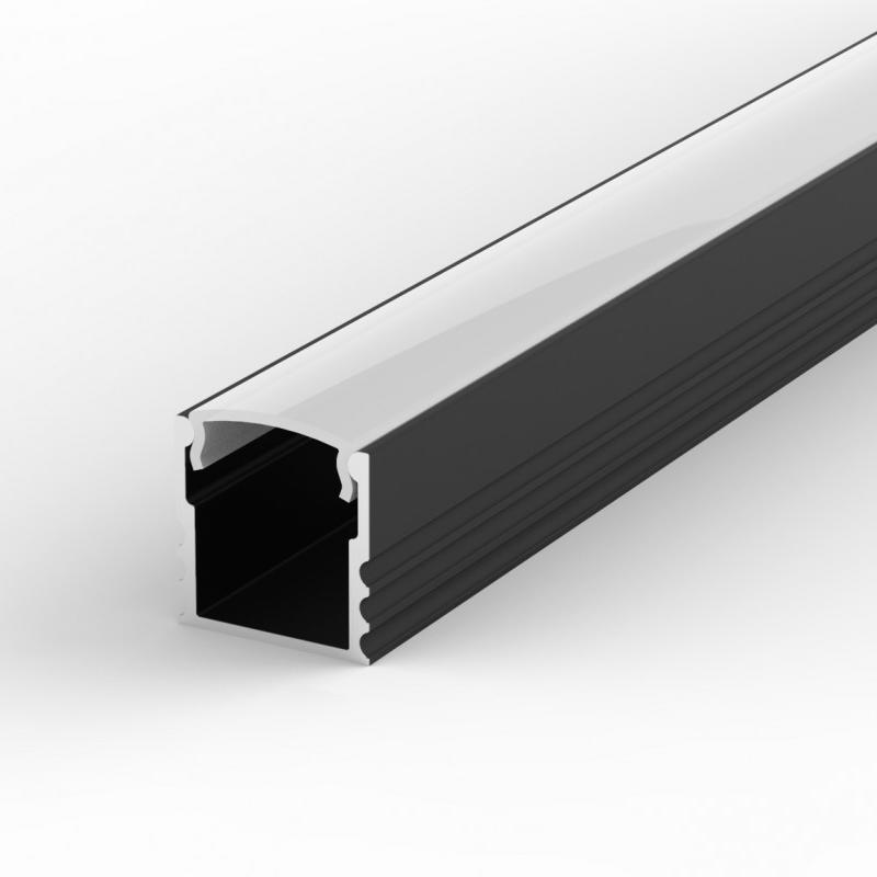 100% Light UK Deep Surface LED Profile | All Square Lighting