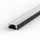 100% Light UK Shallow Surface LED Profile | All Square Lighting