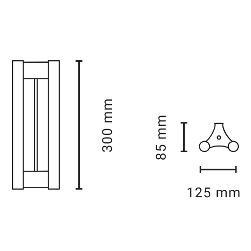 Lia Sconce 30 Wall Light