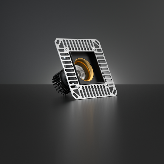 Eyeconic Recessed Square Trimless Fixed Downlight