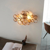 Aurora Amber Detail Wall Light