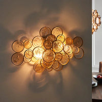 Aurora Amber Detail Wall Light