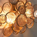 Aurora Amber Detail Wall Light