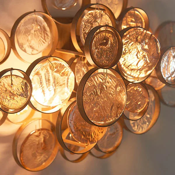 Aurora Amber Detail Wall Light