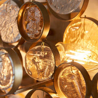 Aurora Amber Detail Wall Light