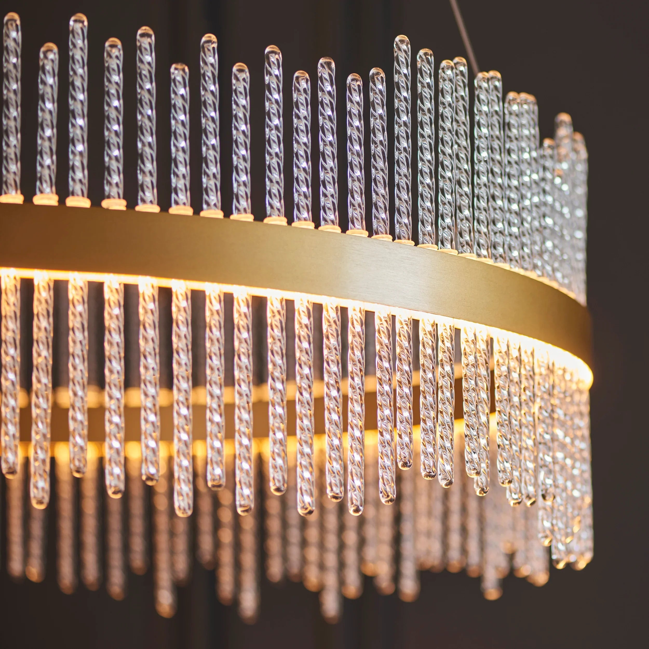 Cascade Round Pendant Light
