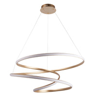 Vortex Spiral Grande Pendant Light