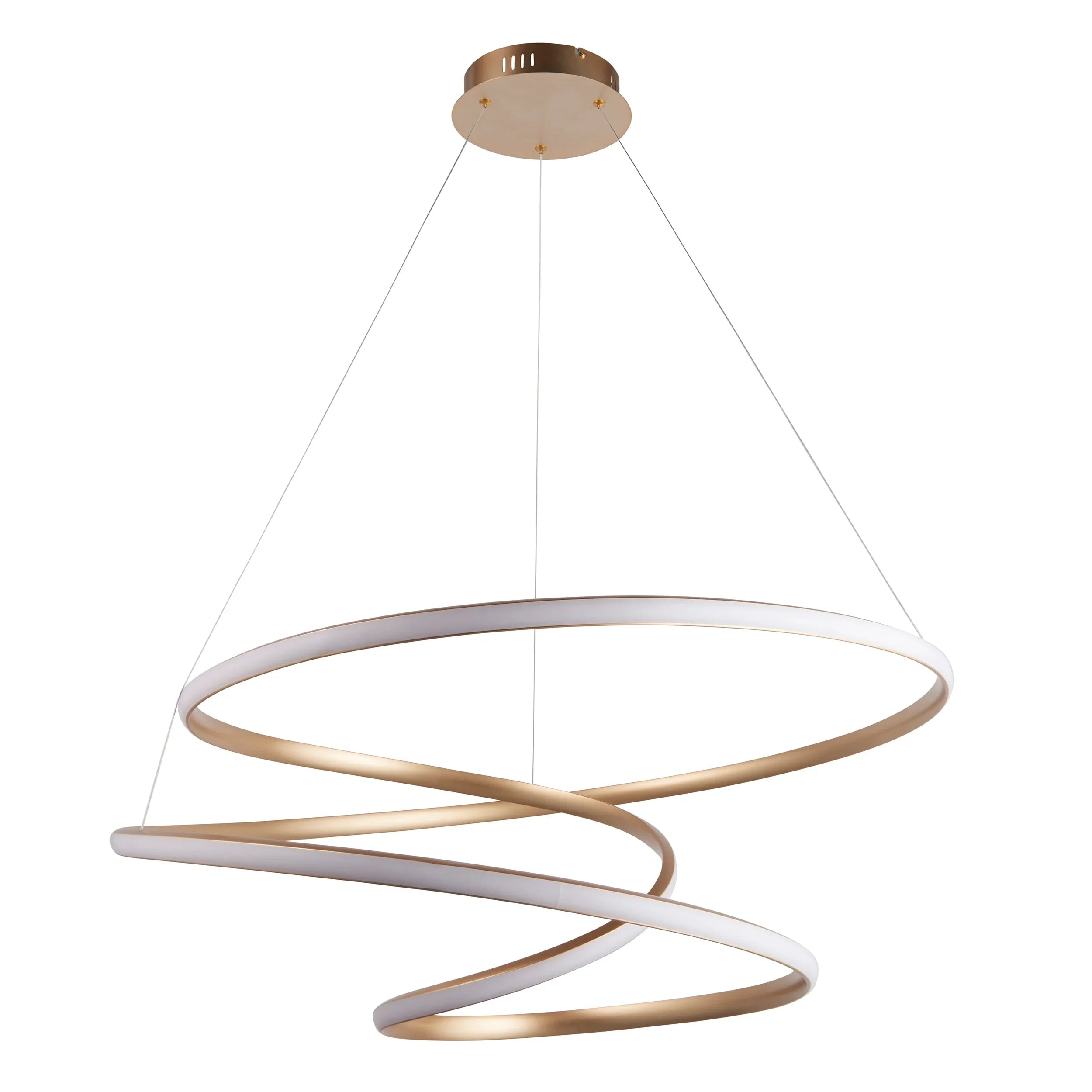Vortex Spiral Grande Pendant Light