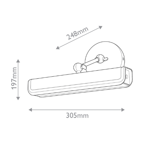 Valise Small Picture Light