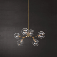 Ora 6 Compact Chandelier Pendant Light