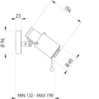 Biny Spot Wall Light