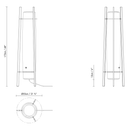 Inn Side Outdoor Floor Lamp