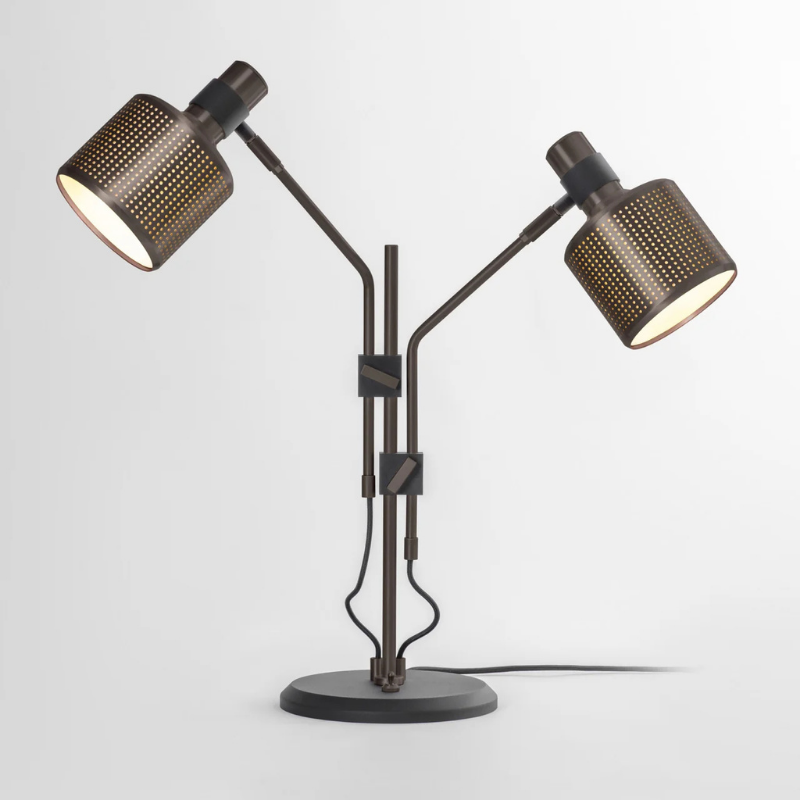 Bert Frank Riddle Twin Table Lamp | All Square Lighting