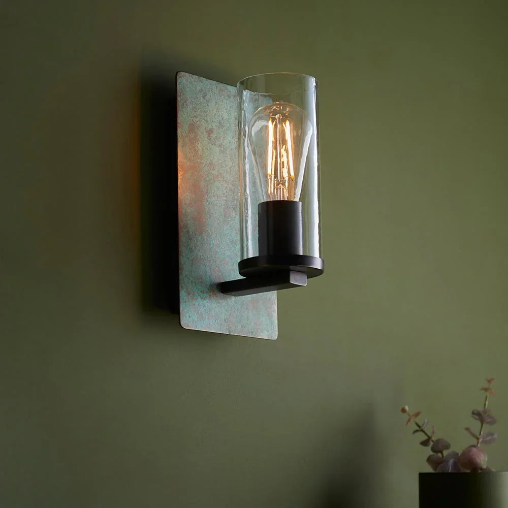 Helix Textured Wall Light