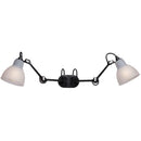DCW Editions N°204 Double Bathroom Wall Light | All Square Lighting