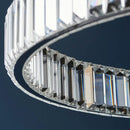 Luna Halo Crystal Ring Pendant Light