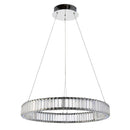 Luna Halo Crystal Ring Pendant Light