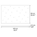 Lodes Rectangular Cluster Canopy System | All Square Lighting