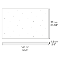 Lodes Rectangular Cluster Canopy System | All Square Lighting