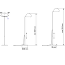 Mezzaluna Floor Lamp