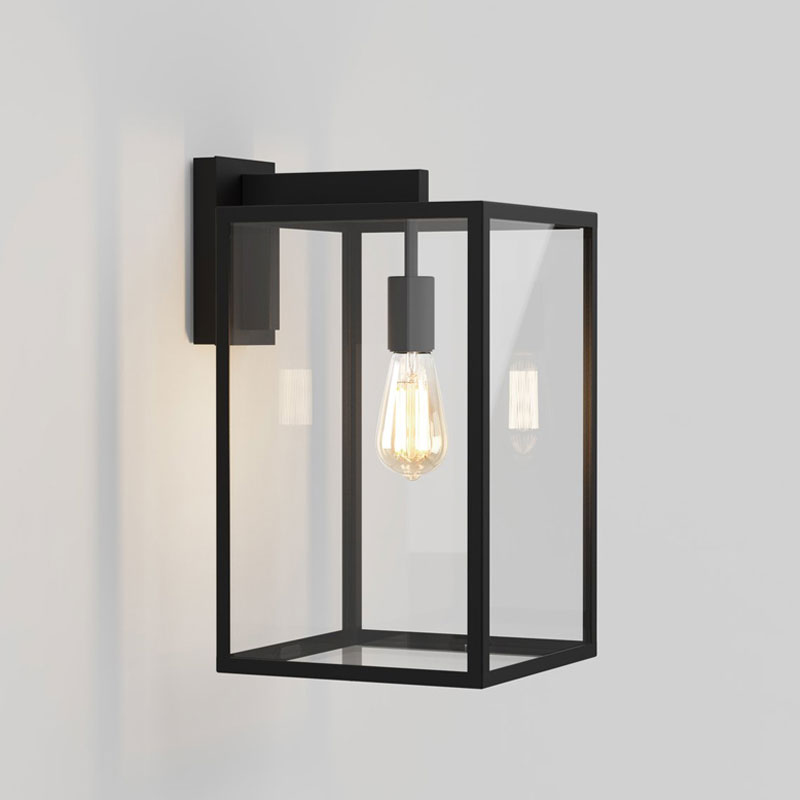 Astro Lighting Box Lantern 450 Wall Light | All Square Lighting