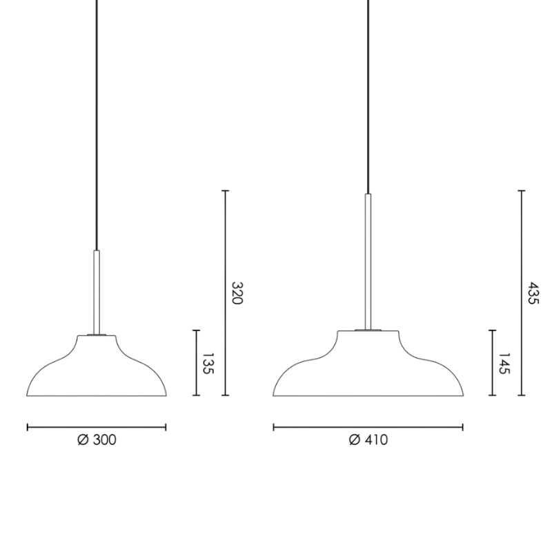 Bolero Small Pendant Light
