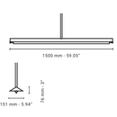 Ava 1500 Pendant Light