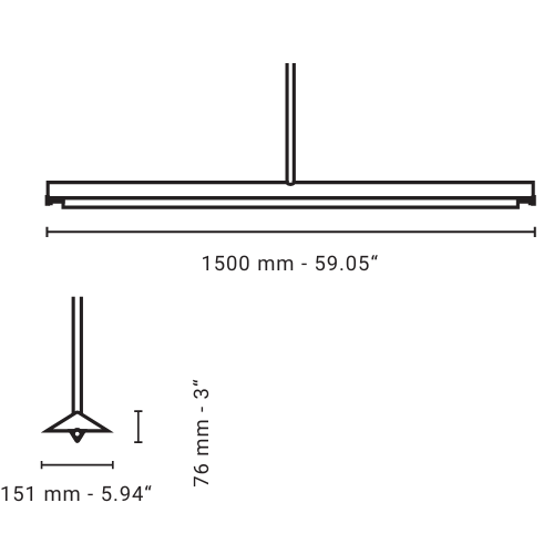Ava 1500 Pendant Light