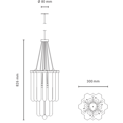 Nektar 18 Pendant Light