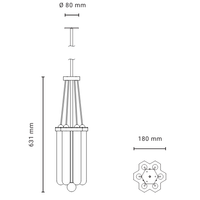 Nektar 6 Pendant Light