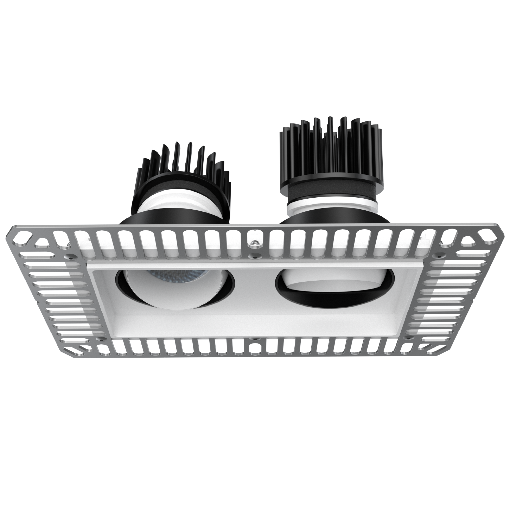 Eyeconic Twin Recessed Trimless Adjustable Downlight