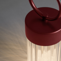 Contardi Claretta Portable Table Lamp | All Square Lighting