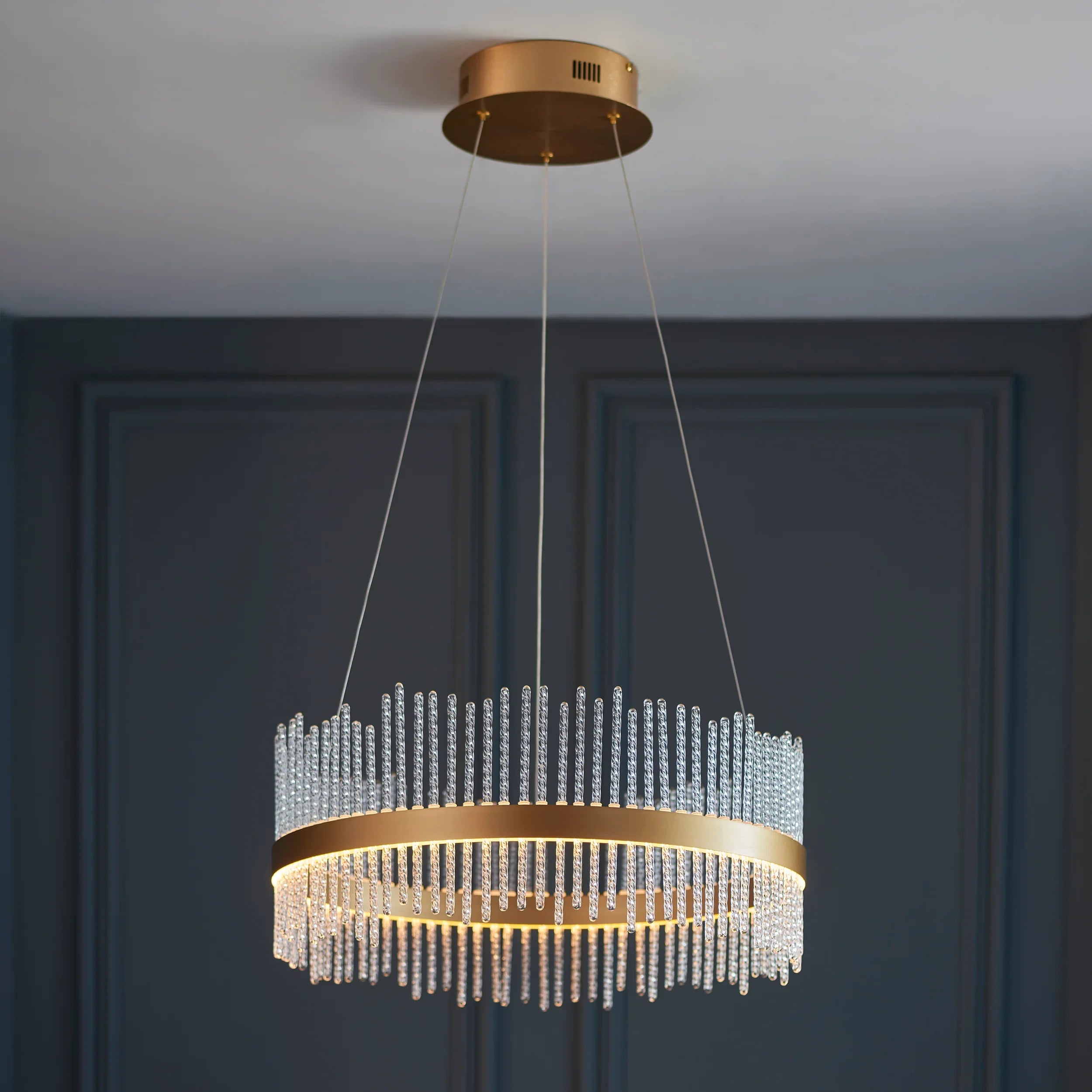 Cascade Medium Round Pendant Light