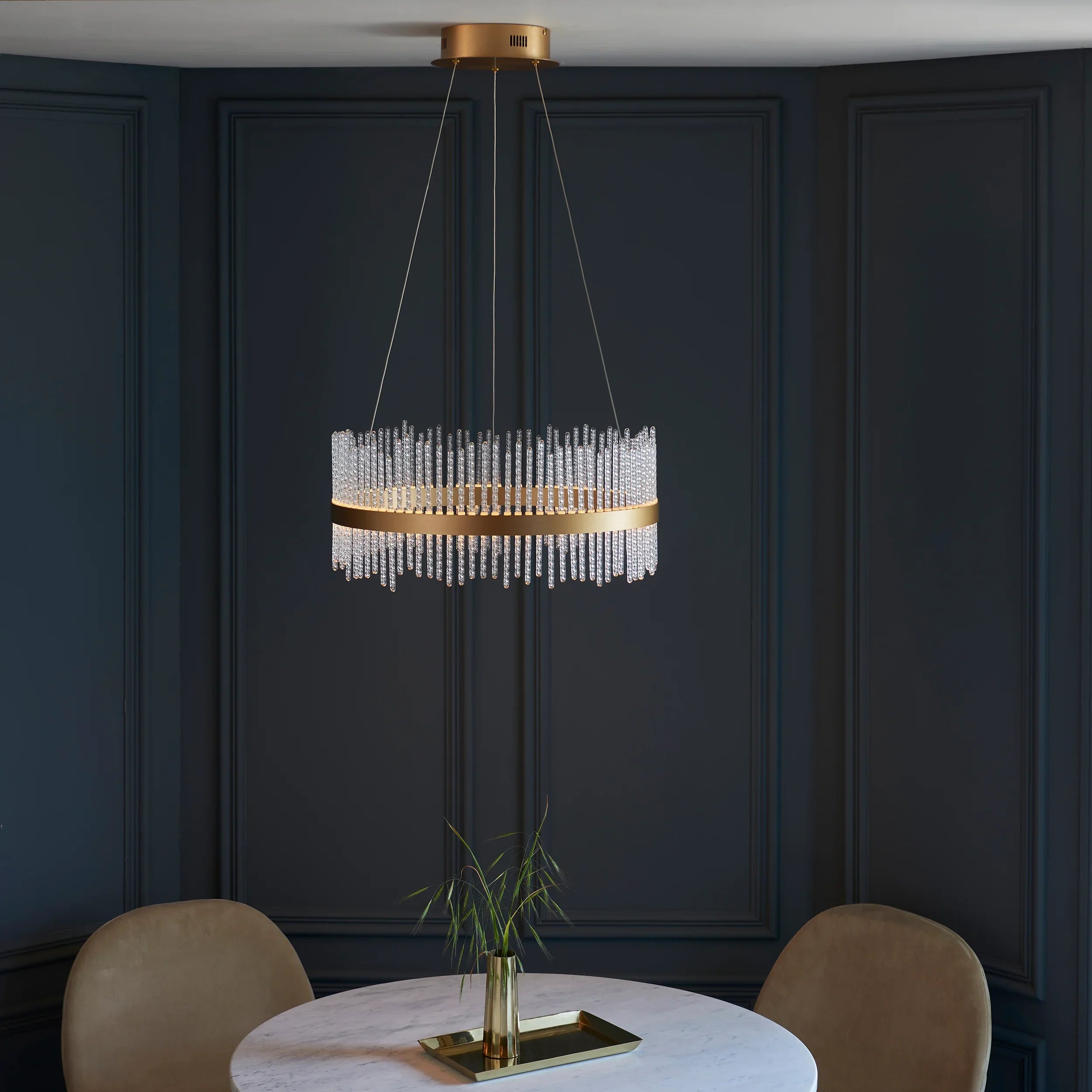 Cascade Medium Round Pendant Light