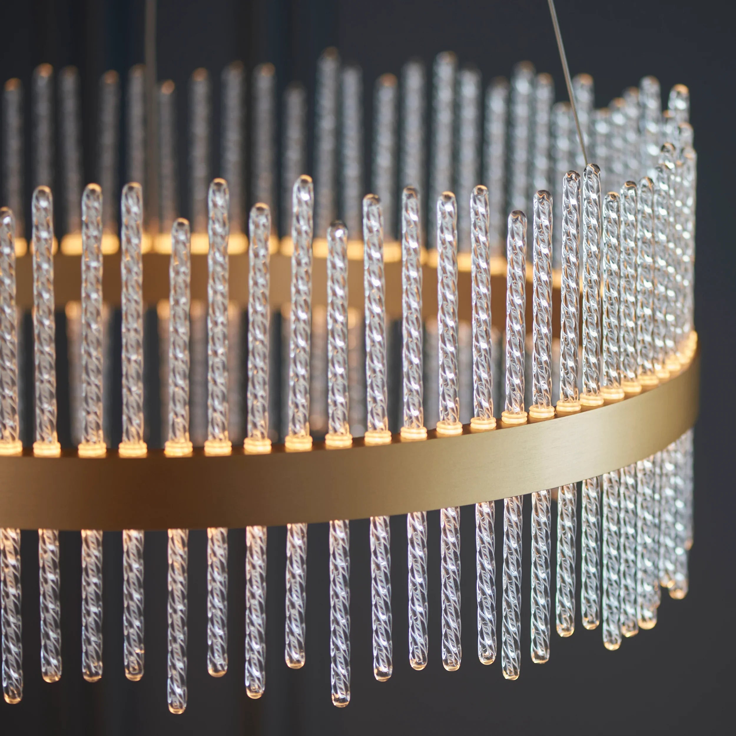Cascade Medium Round Pendant Light