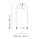 a-Emotional Light Agasallo AG03 Floor Lamp | All Square Lighting