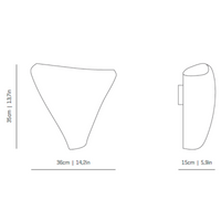 a-Emotional Light Ballet LED Wall Light | All Square Lighting